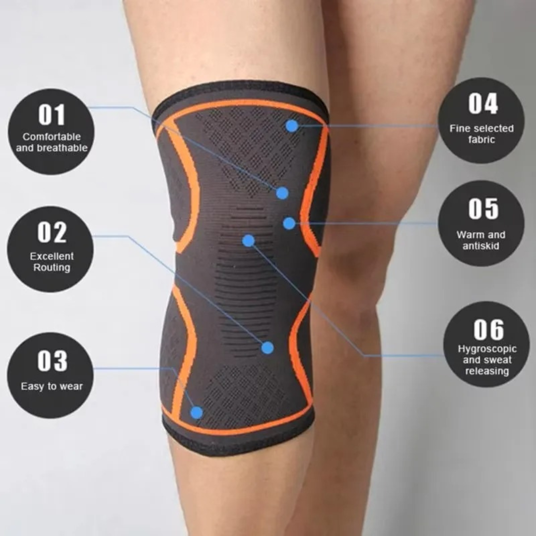 Nordspur | FlexuGuard Atmungsaktive Kompressions-Kniebandage