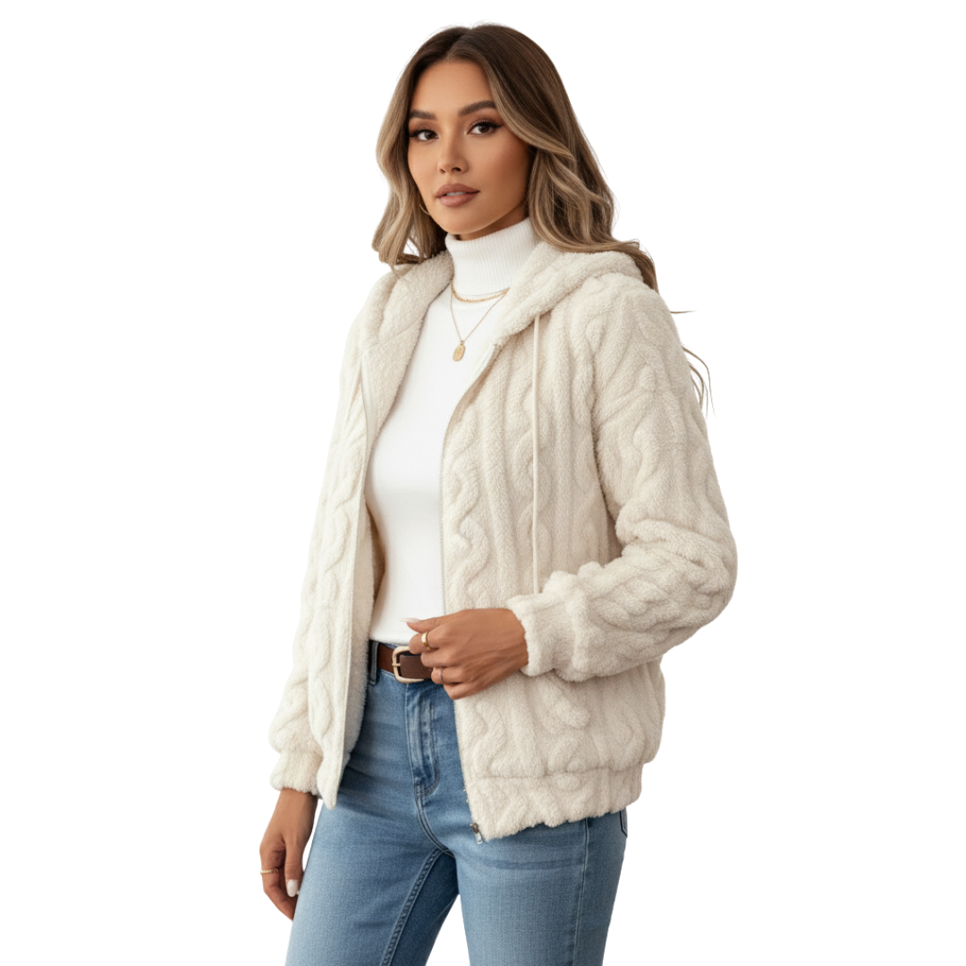 Nordspur | CloudFleece Kapuzenpullover mit Reißverschluss