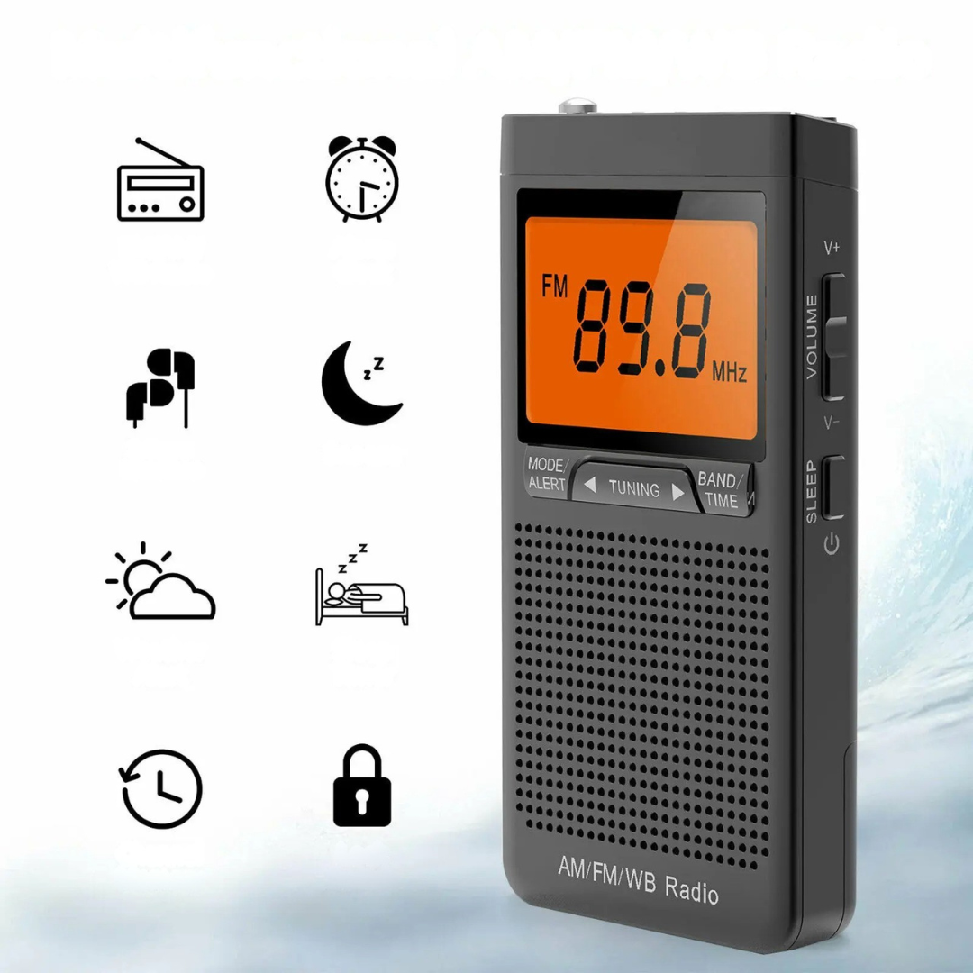 Nordspur | StormPocket Tragbares Notfall-Wetterradio