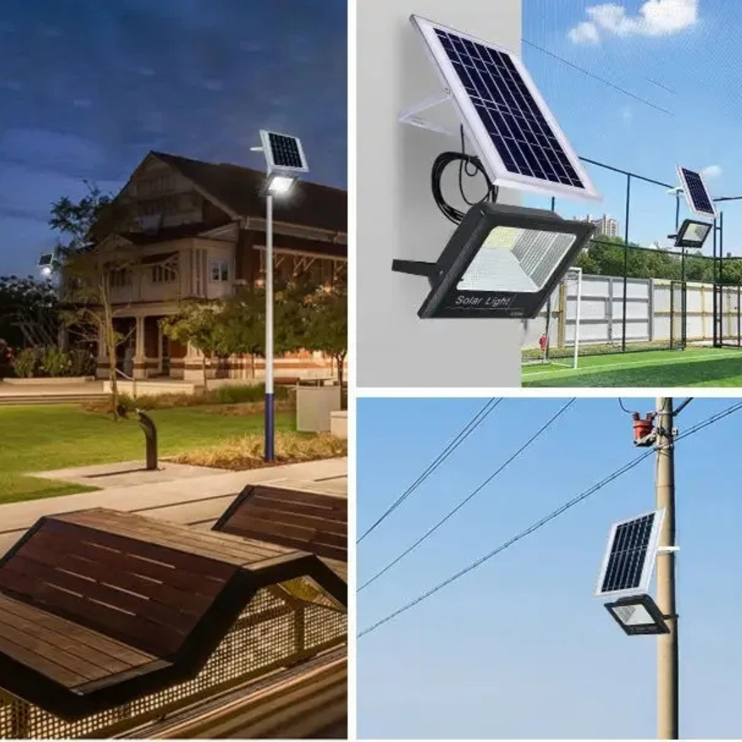 Nordspur | Duales Solar-LED-Flutlicht-Set