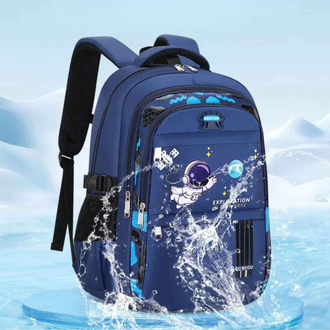 Nordspur | AstroVibe Wasserdichter Polyester-Schulrucksack