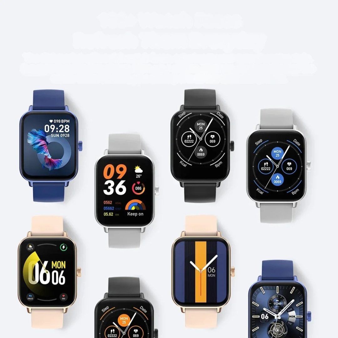 Nordspur | Quadratische Touchscreen Smartwatch