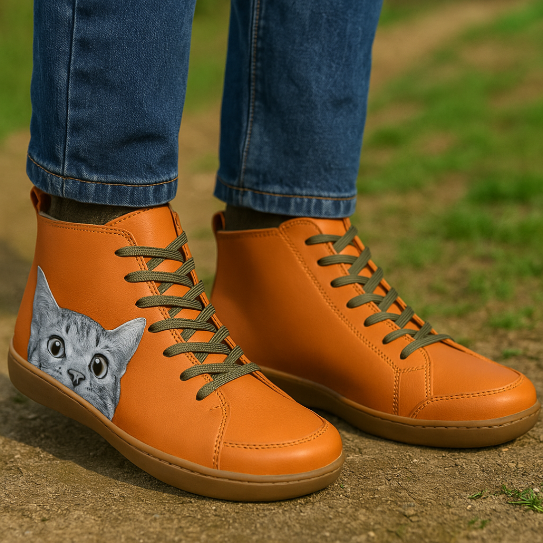 Schuhe Leder warm & stylisch – CatLovers Ankle Boots