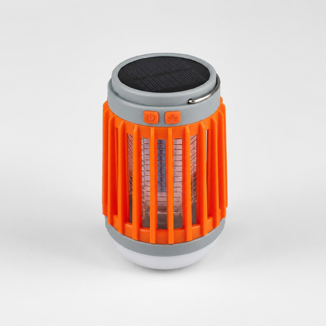 Solar Mückenlampe mit UV & LED Licht – SunZap Nova