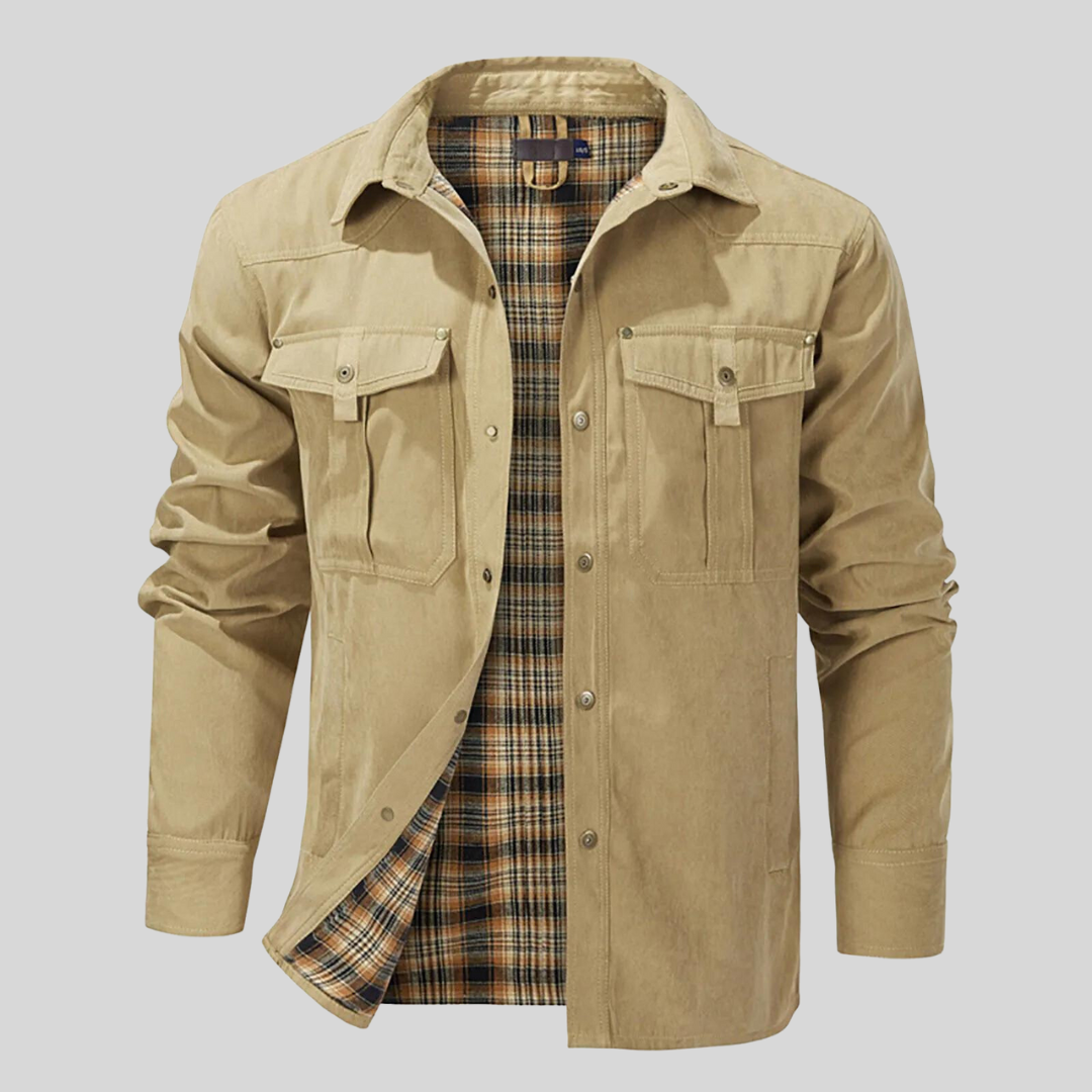 Flanell gefüttertes Shacket