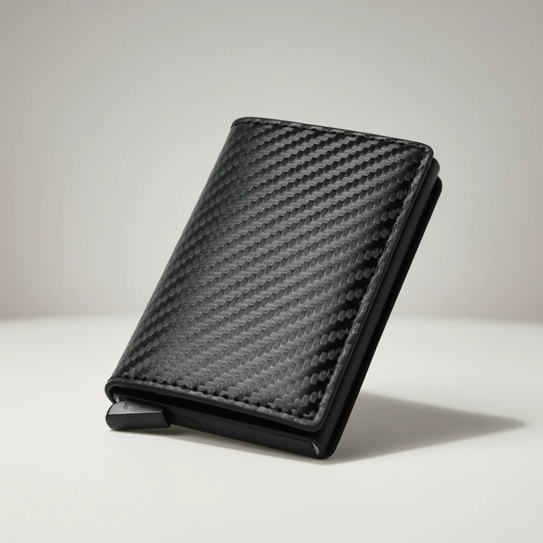Nordspur | CardLuxe Minimalistischer Kartenhalter-Geldbörse