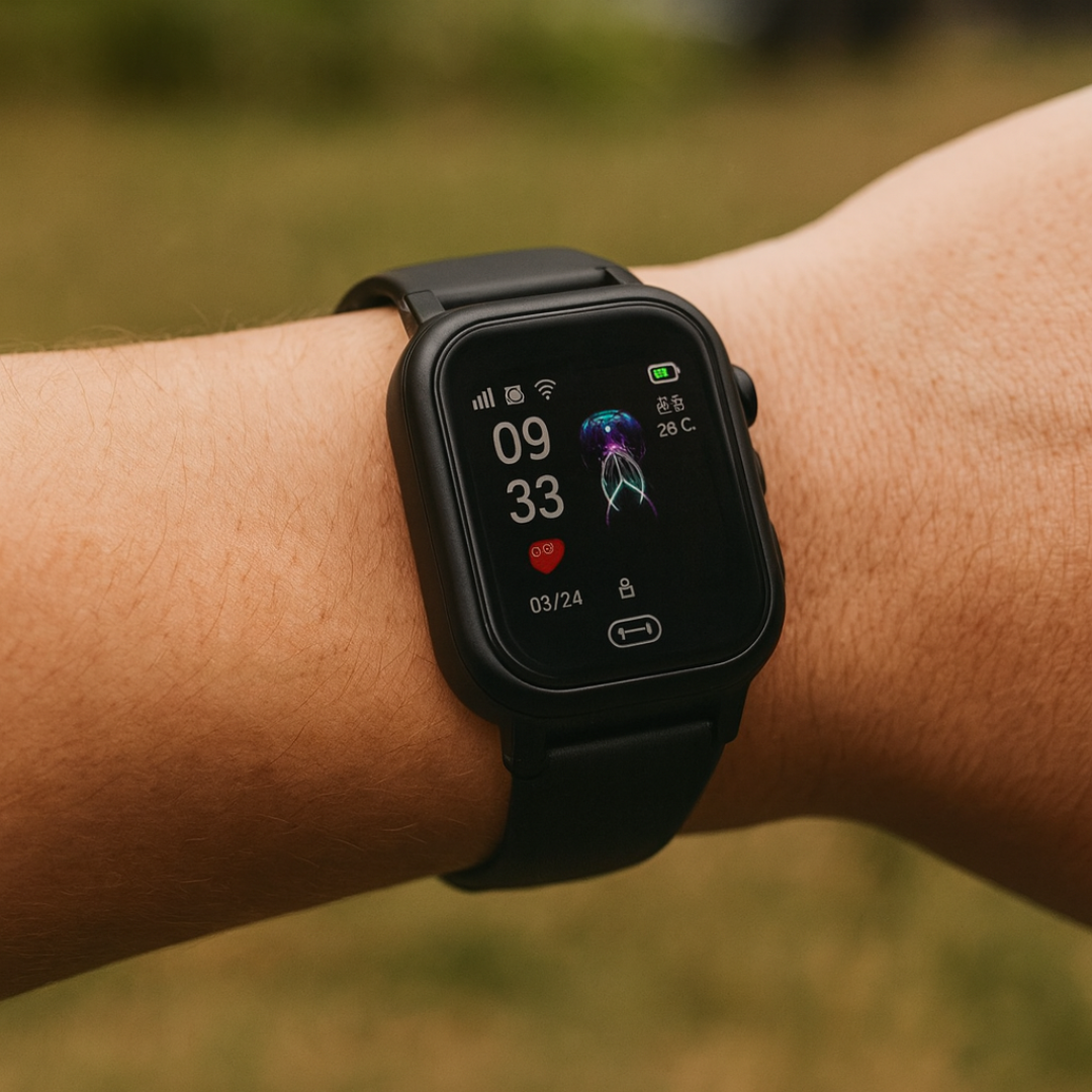 Kinder GPS-Smartwatch mit Videoanruf, Kamera & SOS-Funktion – SafeTrack Watch