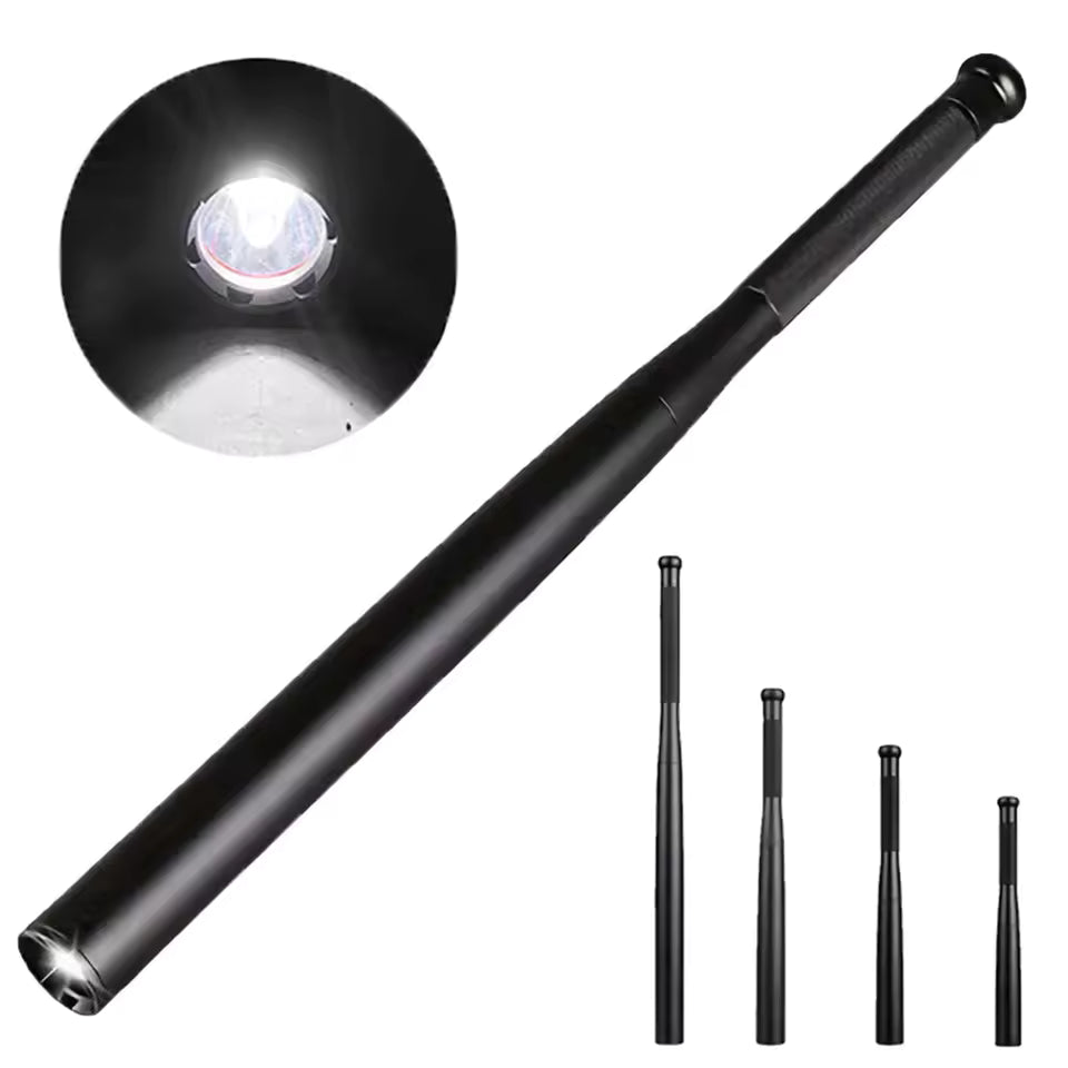 2-in-1-Aluminium-Baseballschläger mit abnehmbarer Taschenlampe