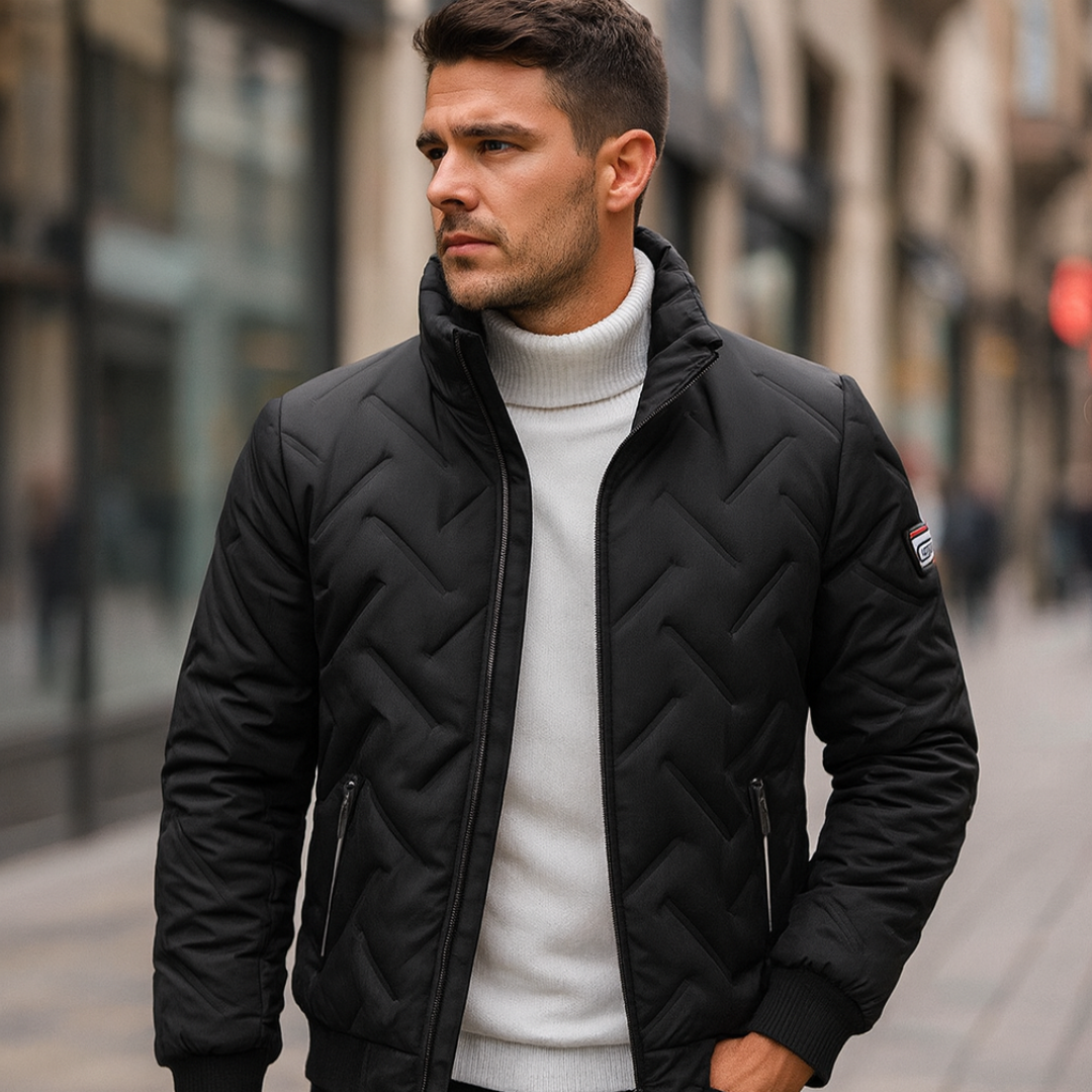 Winterjacke mit Steppmuster & warmem Innenfutter – FrostGuard Jacket