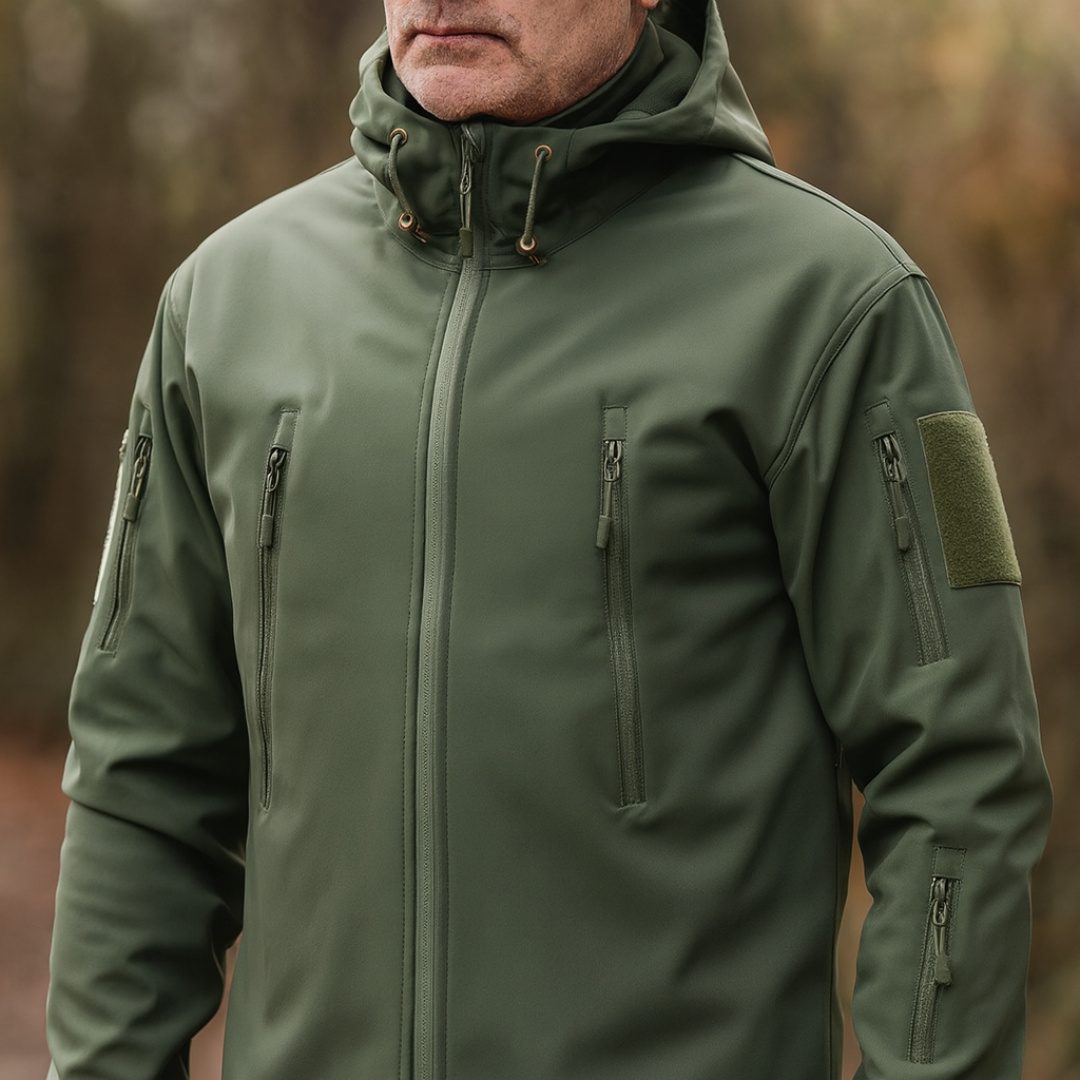 Taktische Allwetterjacke wasserdicht & atmungsaktiv – StormShield Pro