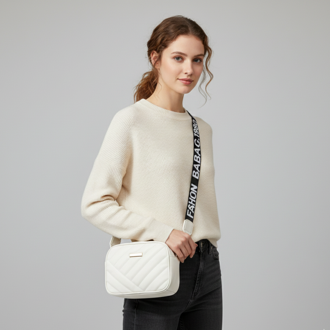 Nordspur | Kleine gesteppte Crossbody-Tasche