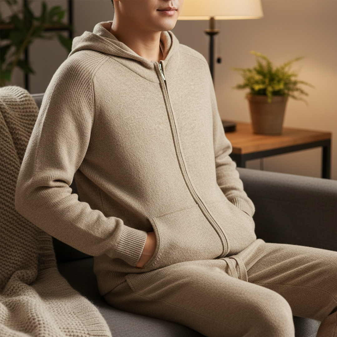 Trainingsanzug Herren 2-teilig mit Hoodie & Joggerhose – StreetLounge Set