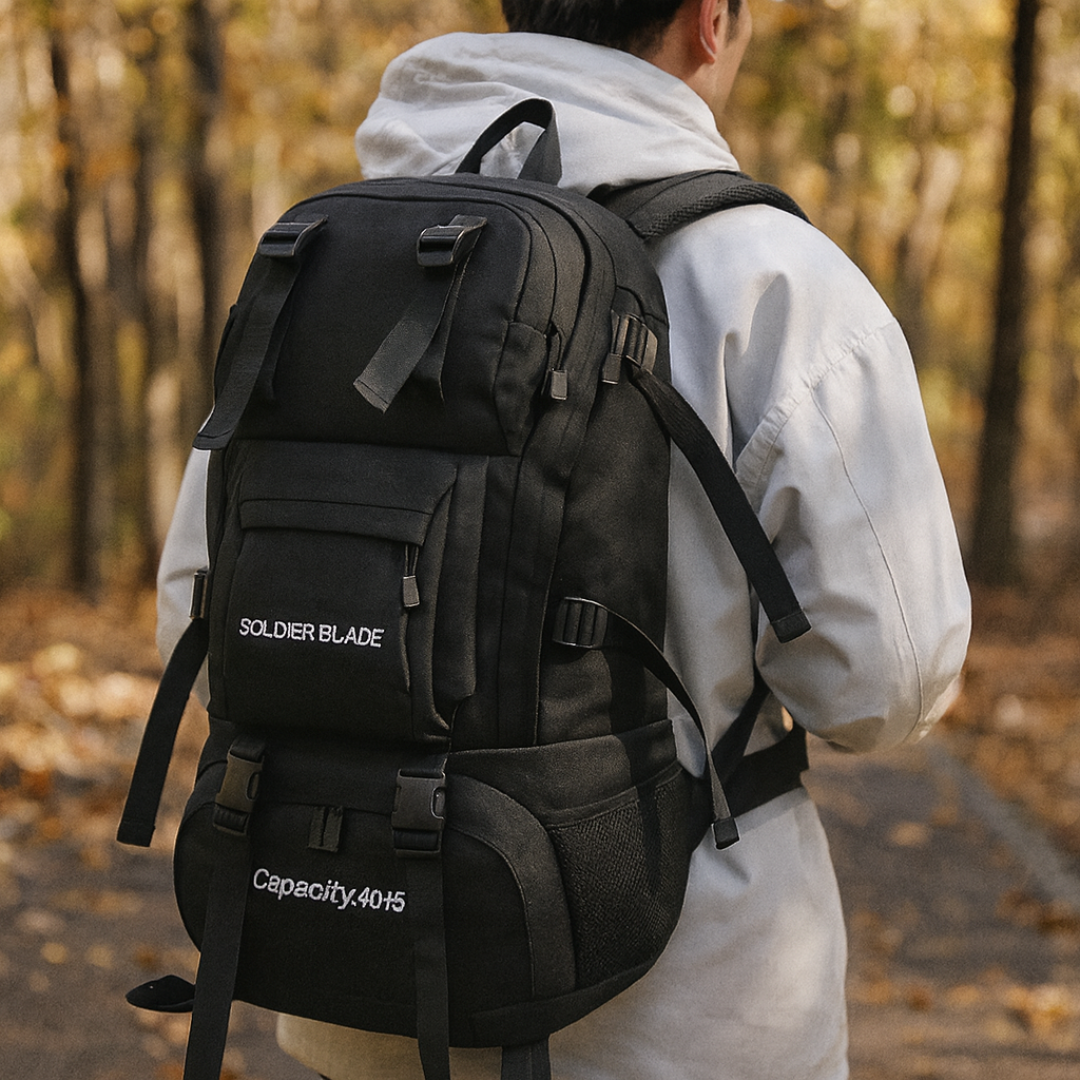 Wanderrucksack 45L wasserdicht – BergSturm Pro