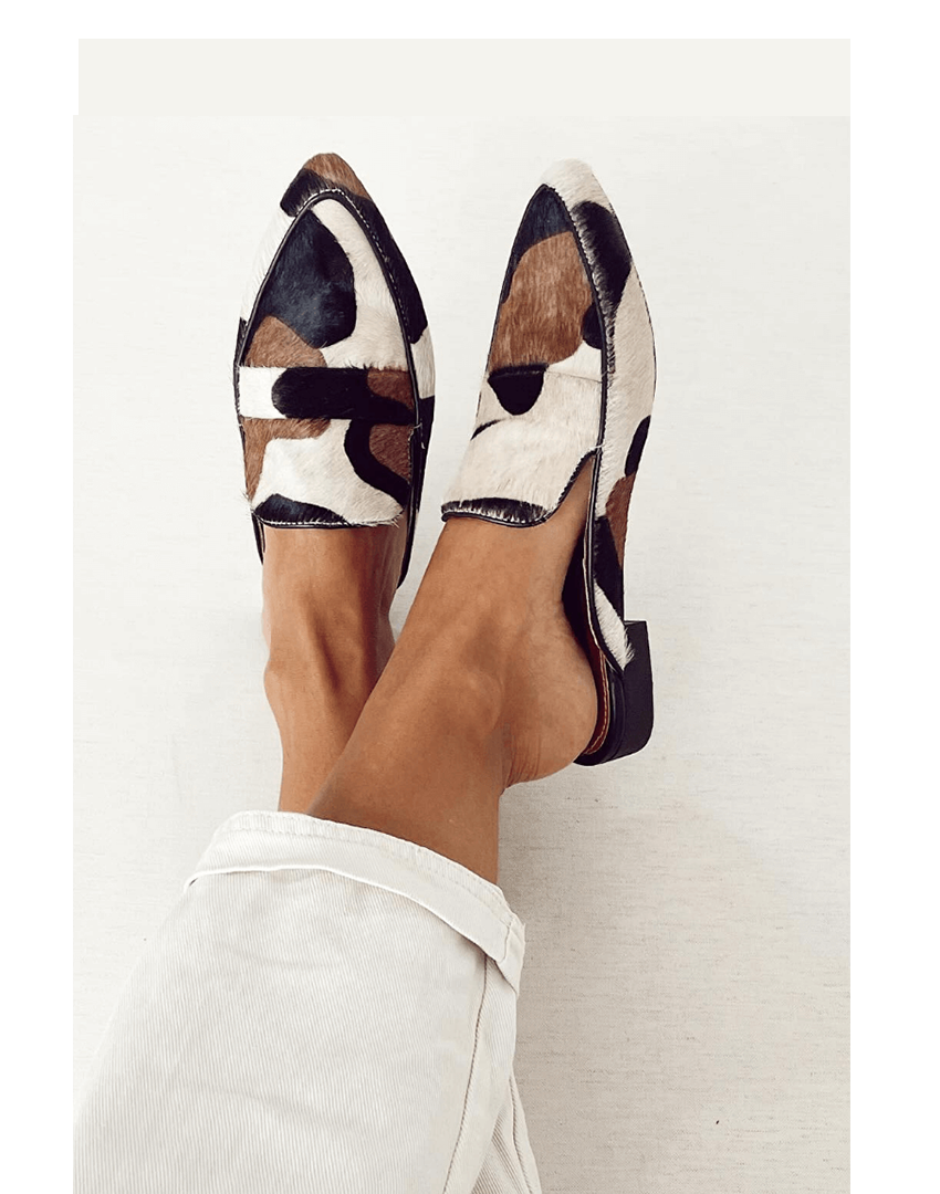 Samantha | Gemusterte Komfort-Loafer