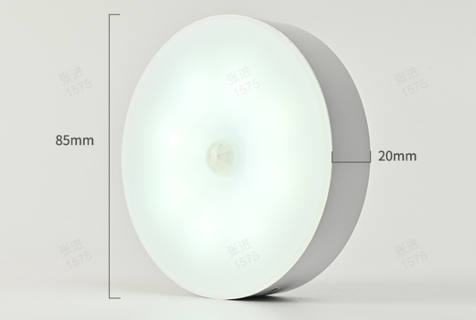 LED-Nachtlicht mit Bewegungsmelder – automatisch, USB-aufladbar & einfache Montage – perfekt für Schlafzimmer, Flur, Treppe und Kleiderschrank