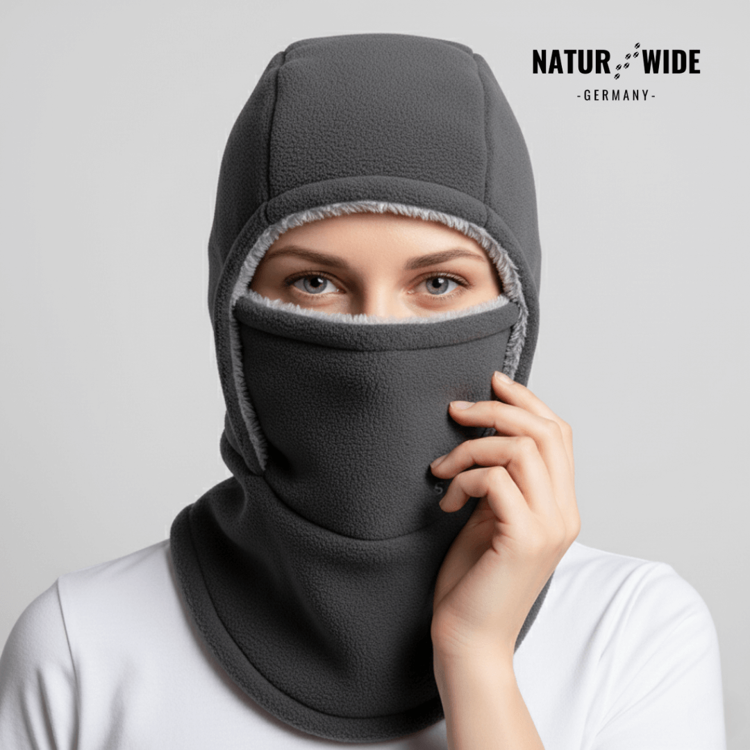 3-in-1 Winter Balaclava – Mütze, Schal & Maske