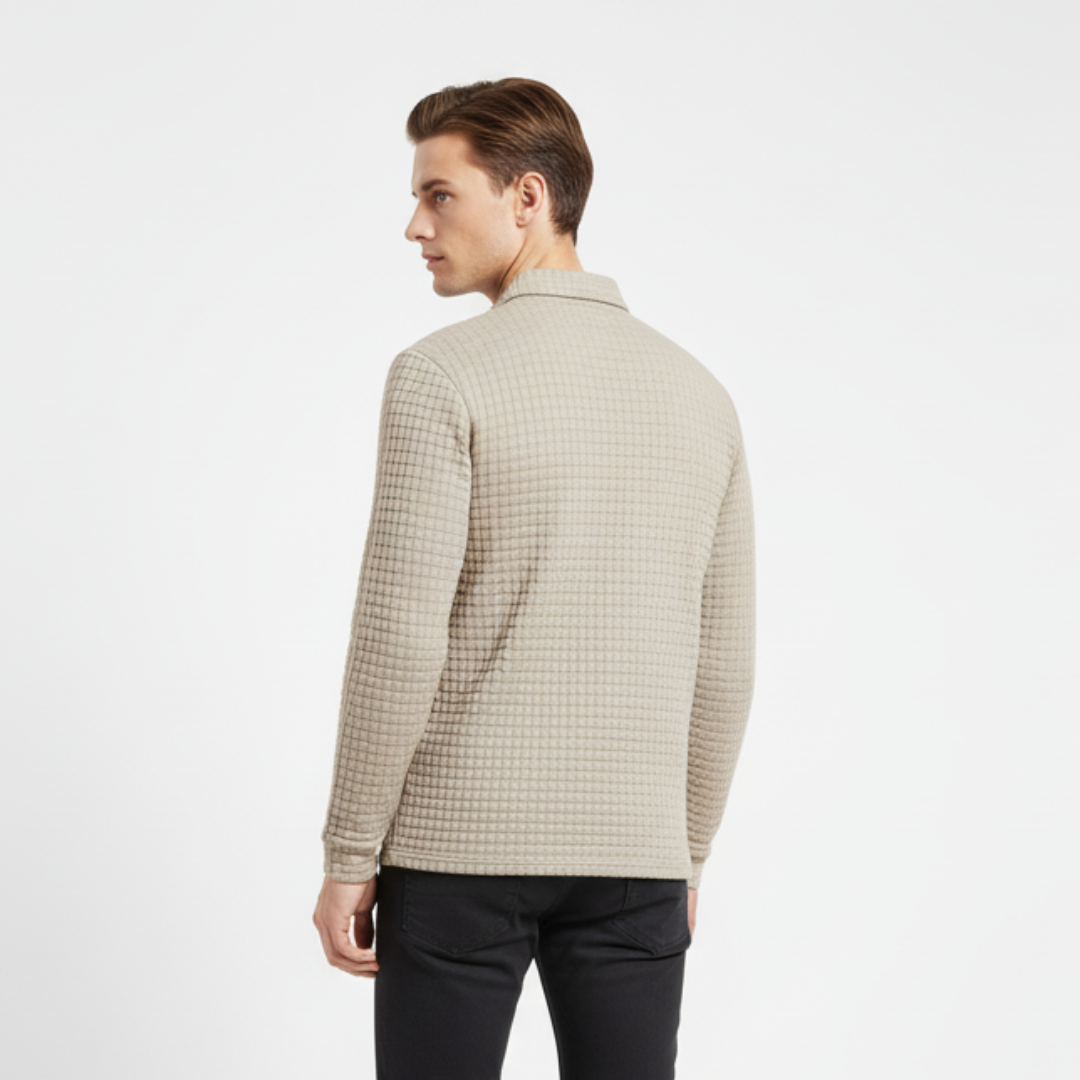 Nordspur | BlackWaffle Langarm-Pullover