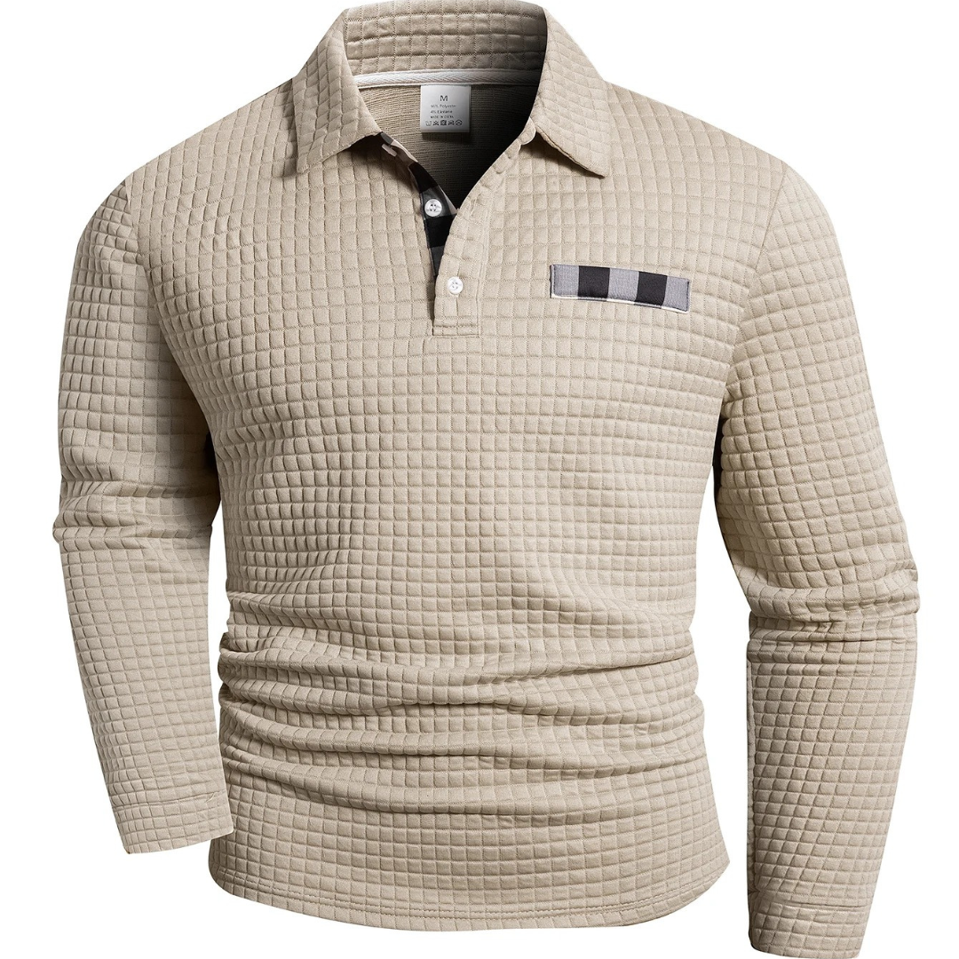 Nordspur | BlackWaffle Langarm-Pullover