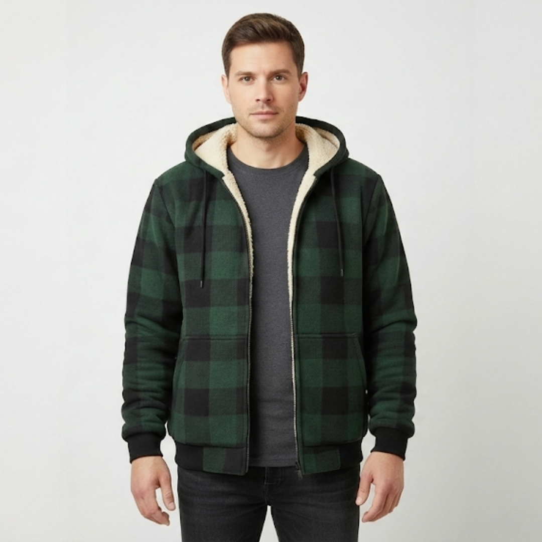 Nordspur | Gefütterte Kapuzenjacke