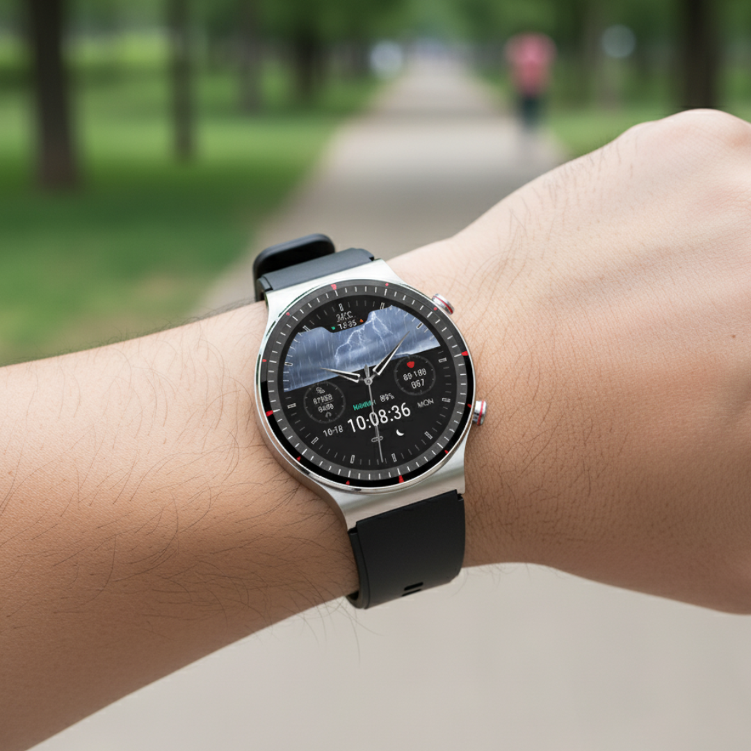 Smartwatch mit EKG, Blutsauerstoff- & Herzfrequenzmessung – VitaTrack Uhren