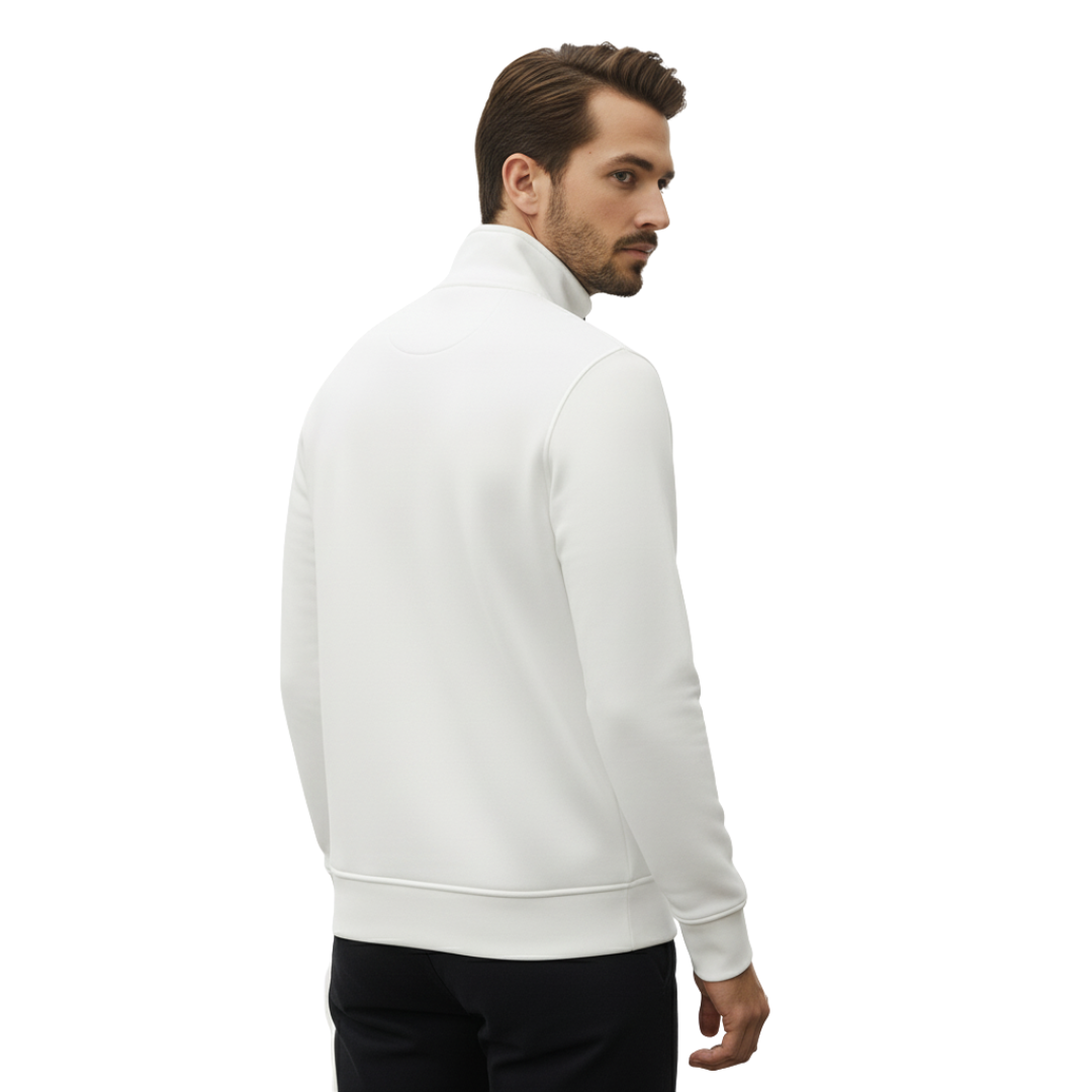 Nordspur | UrbanCore Strickpullover mit Halb-Reißverschluss