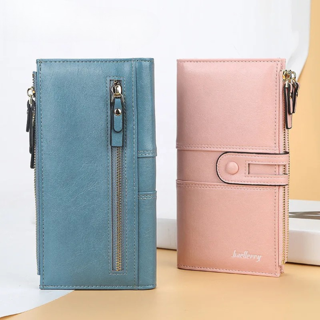 Nordspur | Zippora Lange Reißverschluss-Fashion-Geldbörse