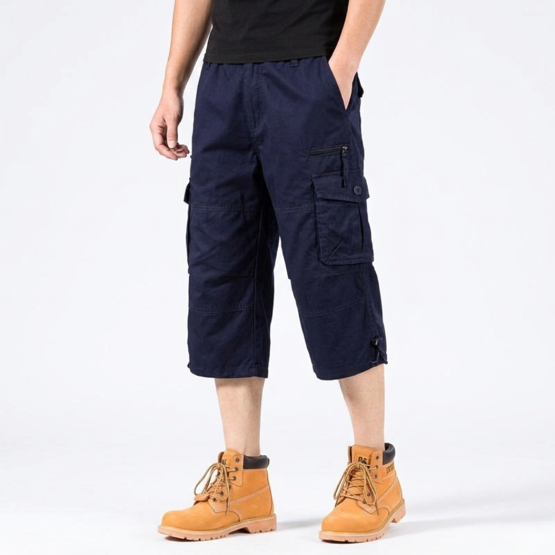 Nordspur | Kortivar Lange Cargo-Shorts
