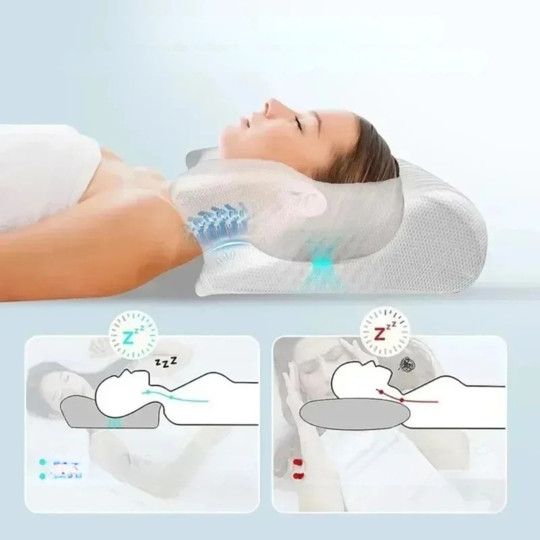 Nordspur | CerviCloud Ergonomisches Nackenstützkissen mit Memory Foam