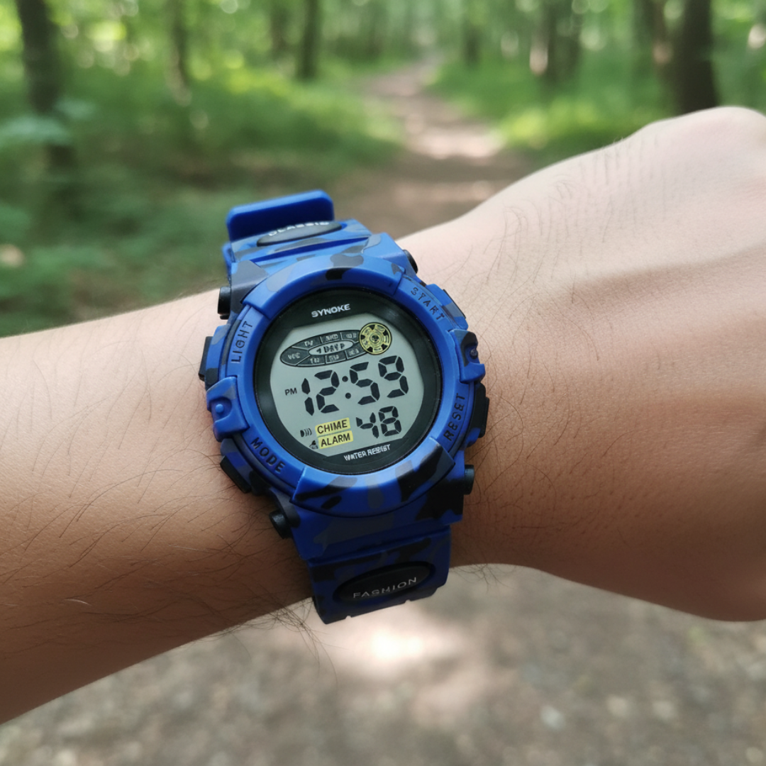 Uhren für Kinder wasserdicht & stoßfest – TimeGuard Kidswatch