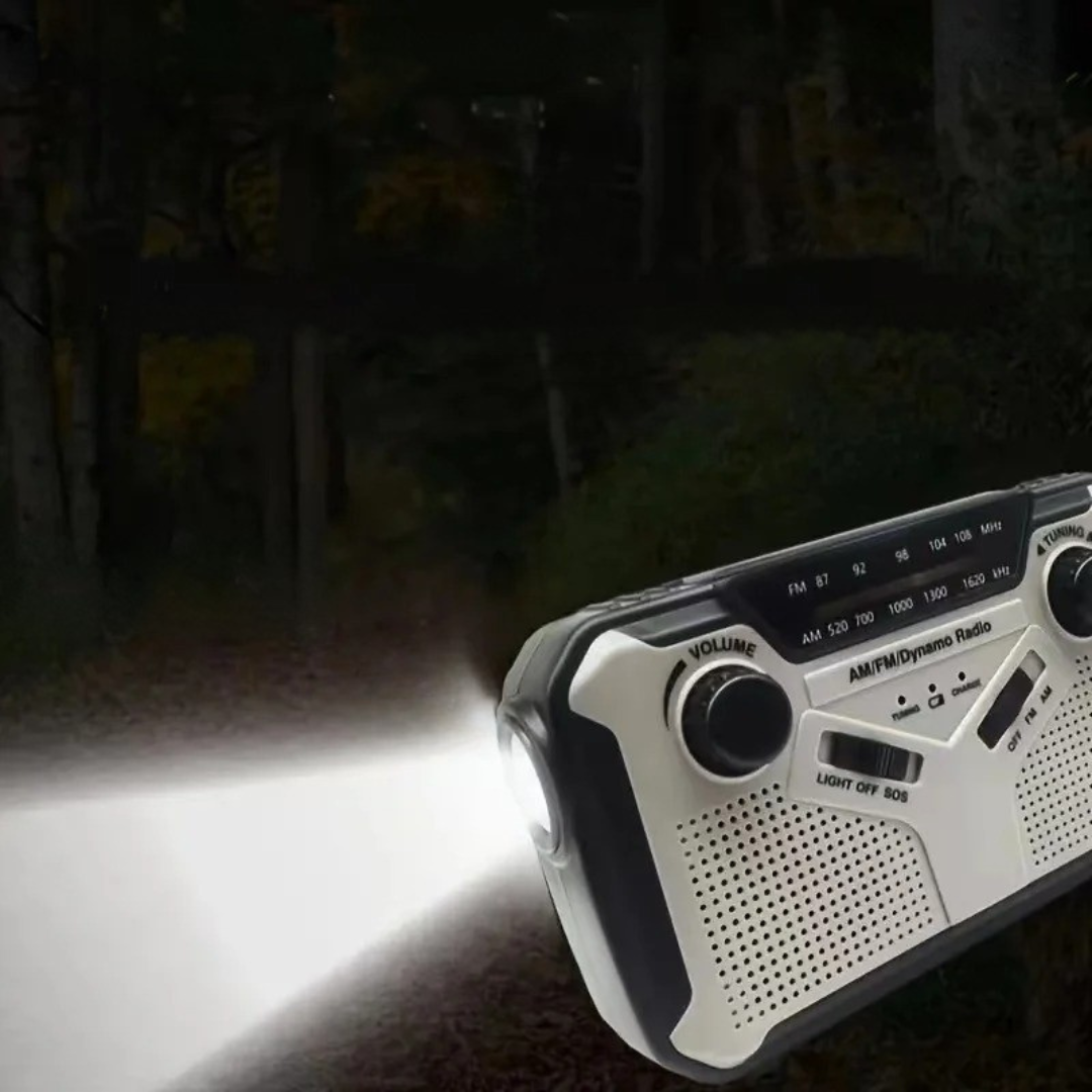 Nordspur | Solivox Handkurbel-Notfallradio