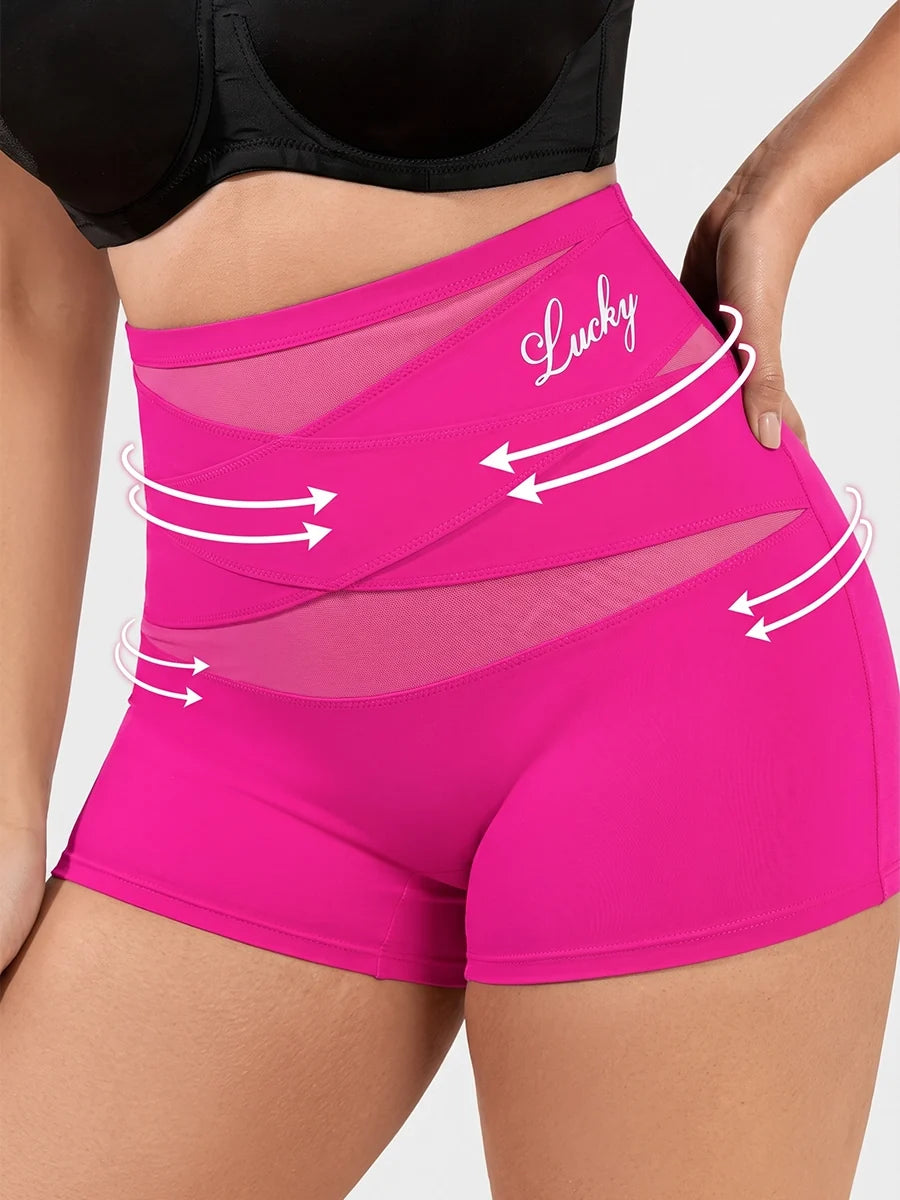 Damen High-Waist Crossover Shaping Panty