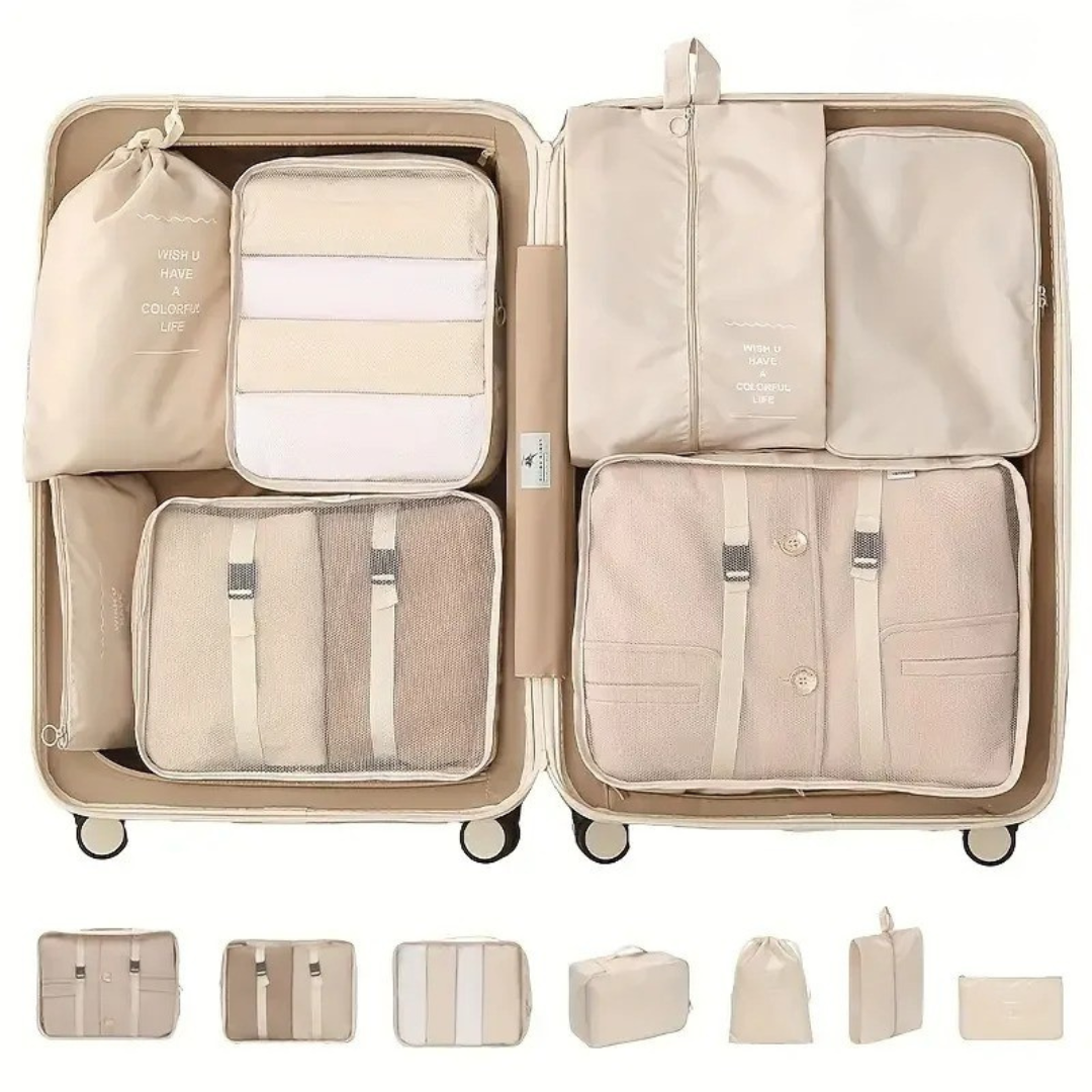 Nordspur | Packoria Sieben­teiliges Packwürfel-Set