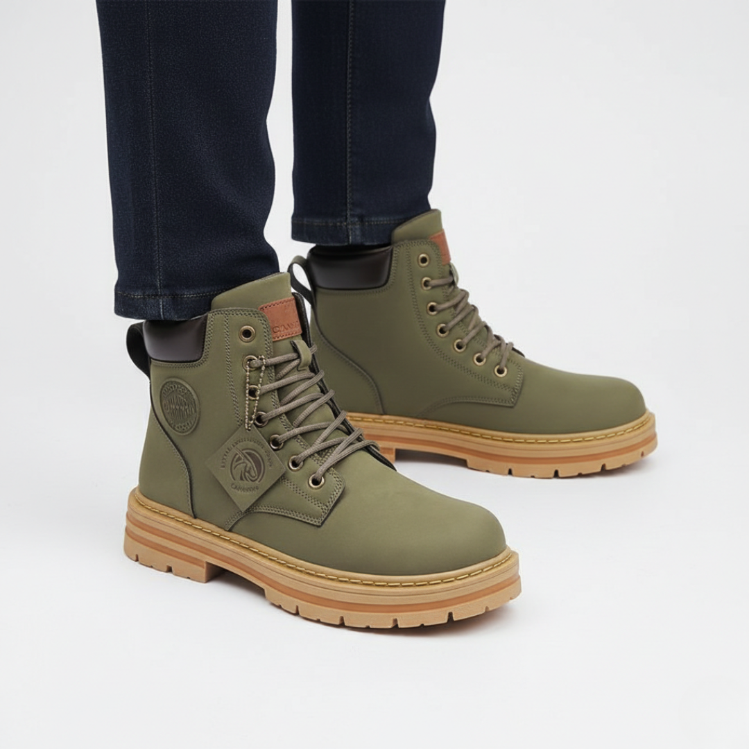 Schuhe mit rutschfester Sohle & Knöchelpolster – NordTrail Boots aus PU für Outdoor