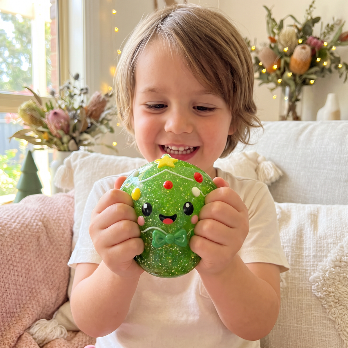 Weihnachts-Dumpling Squishy Anti-Stress-Spielzeug-Set