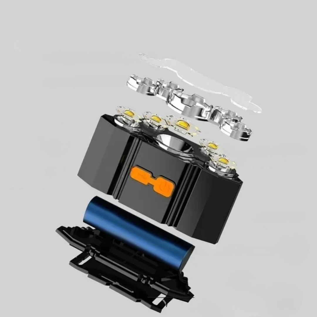 Nordspur | Luminexis Stirnlampe mit wiederaufladbarem LED