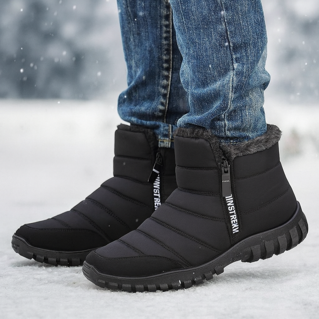 Winterstiefel Herren wasserdicht – FrostTrek Zip