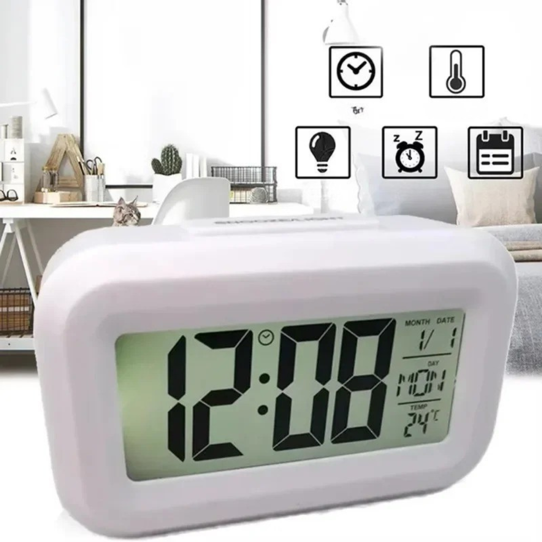 Nordspur | Lumiclock Kompakte LED-Digitaluhr mit Wecker