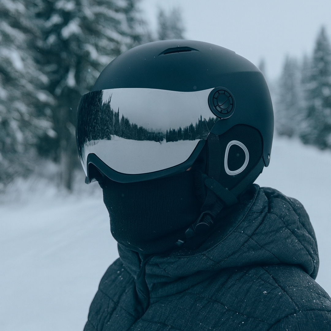 Skihelm mit Visier – FrostGuard Pro