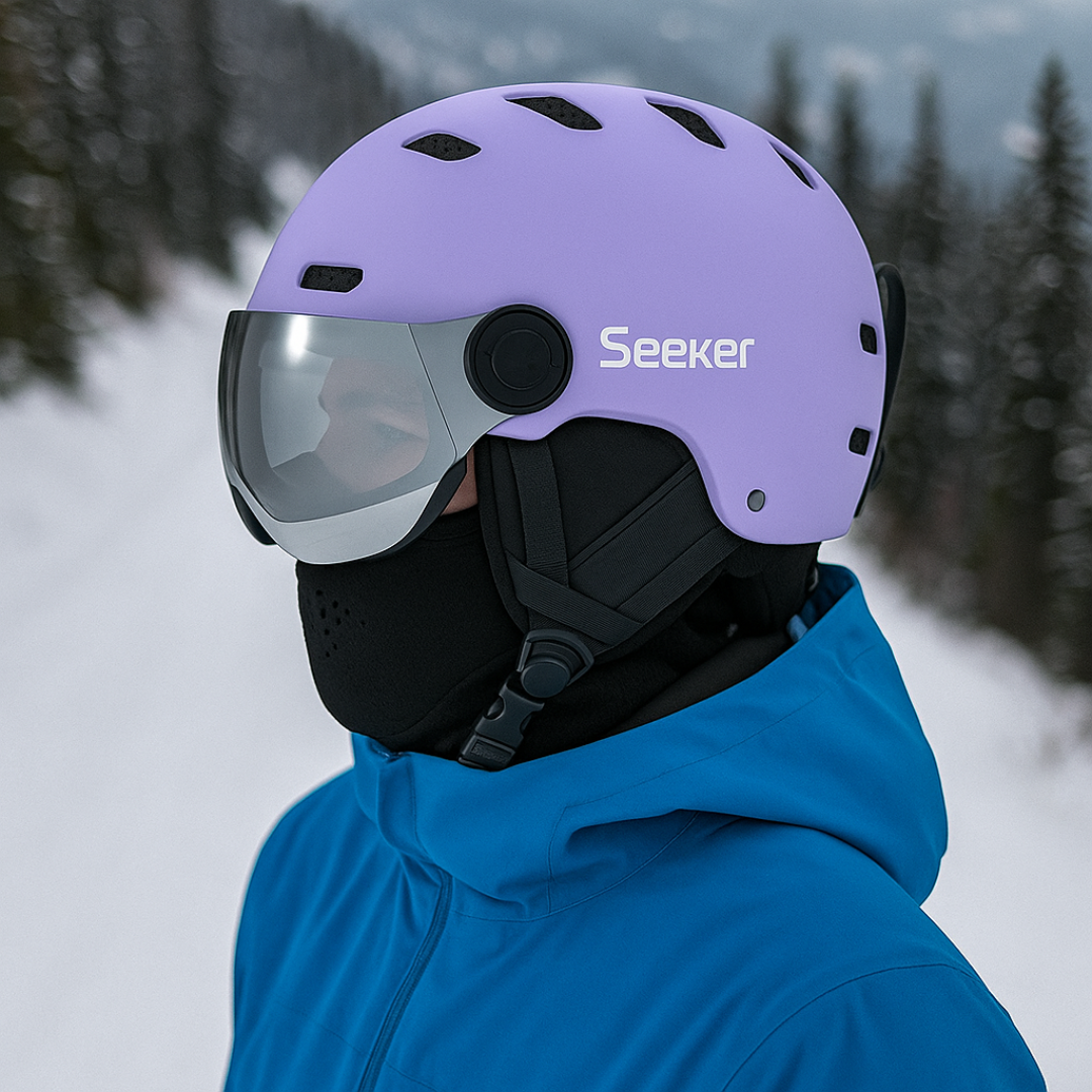 Skihelm mit Visier – AlpenGuard