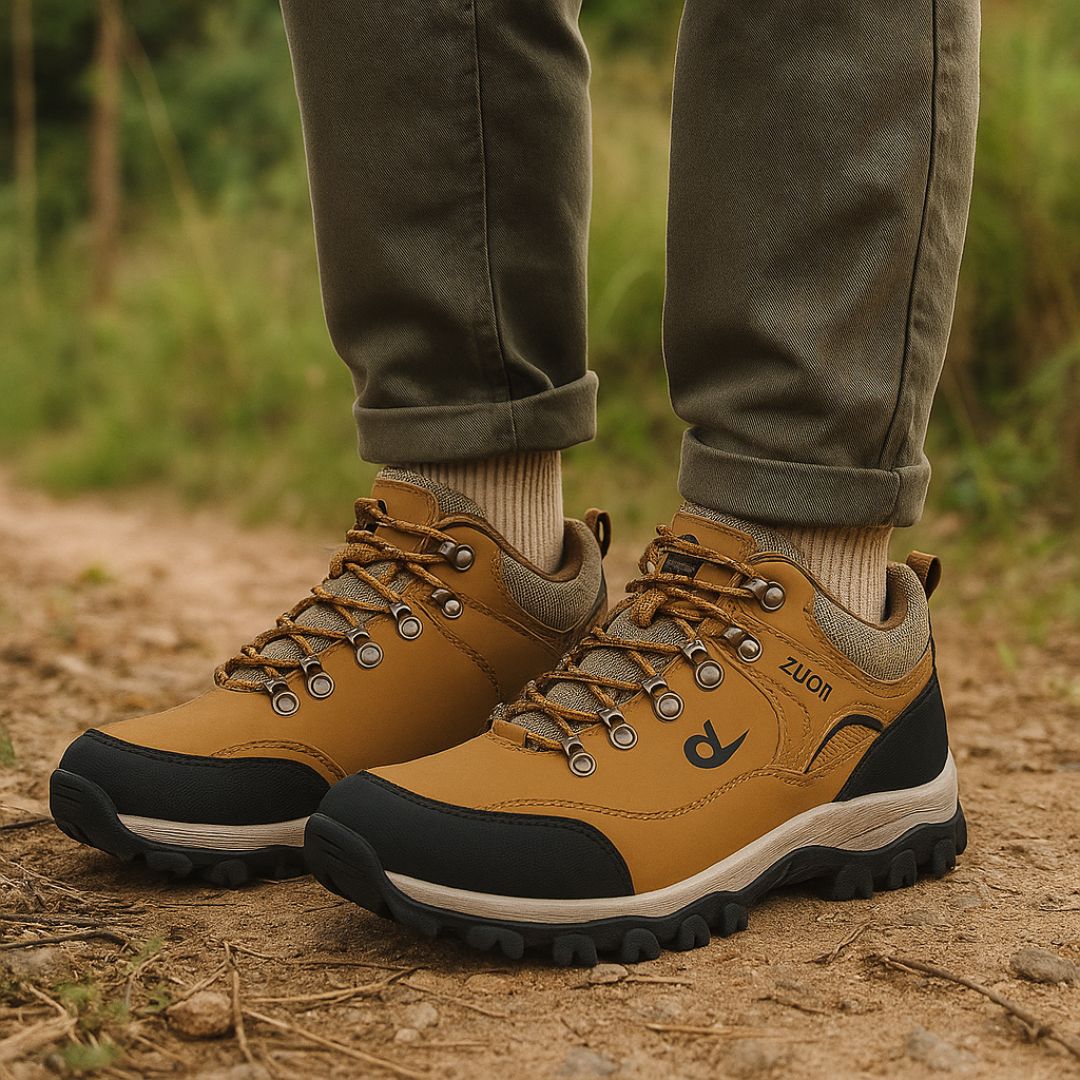 Wanderschuhe Herren wasserdicht PU mit EVA-Sohle – TrailStark