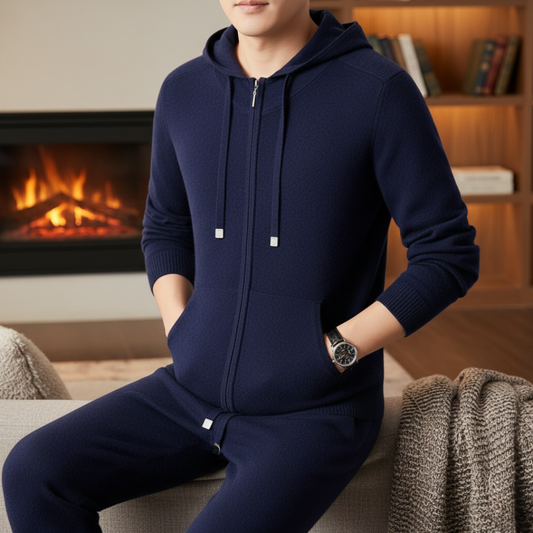 Trainingsanzug Herren 2-teilig mit Hoodie & Joggerhose – StreetLounge Set