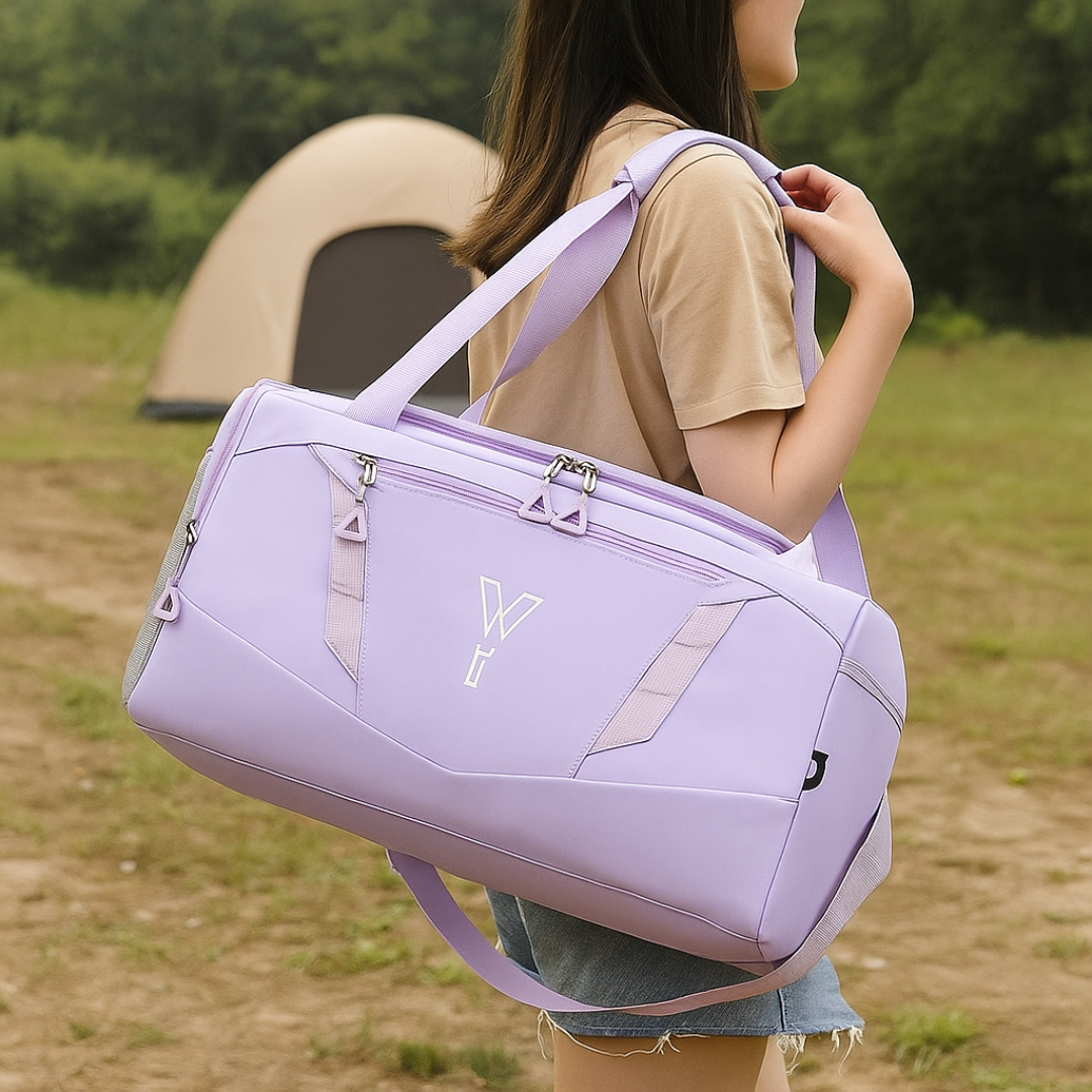 Sporttasche Damen wasserdicht mit Schuhfach – FlexaBag