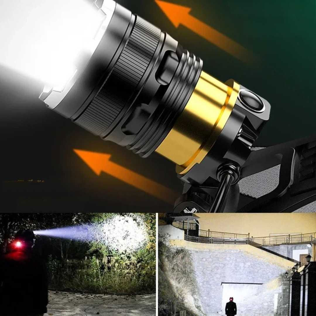 Nordspur | Lumitrex Aufladbare LED-Stirnlampe