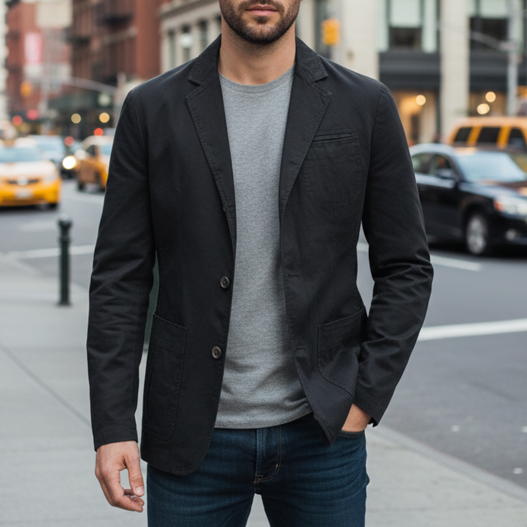 Jacken Herren Leichtblazer mit Smart Casual Fit – UrbanEase Blazer