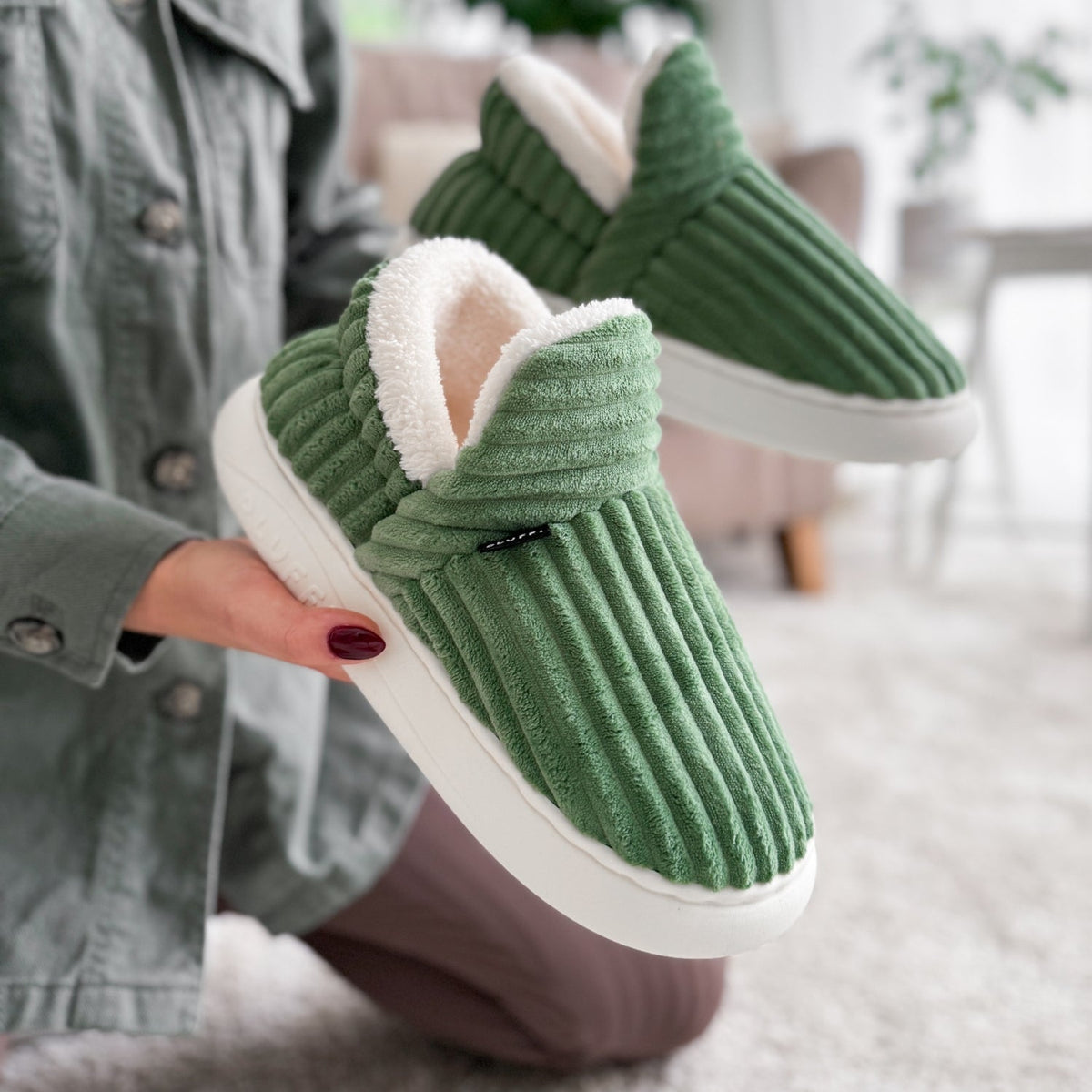 CozySlippers: Unisex Winter Hausschuhe Bequem Warme Pantoffeln