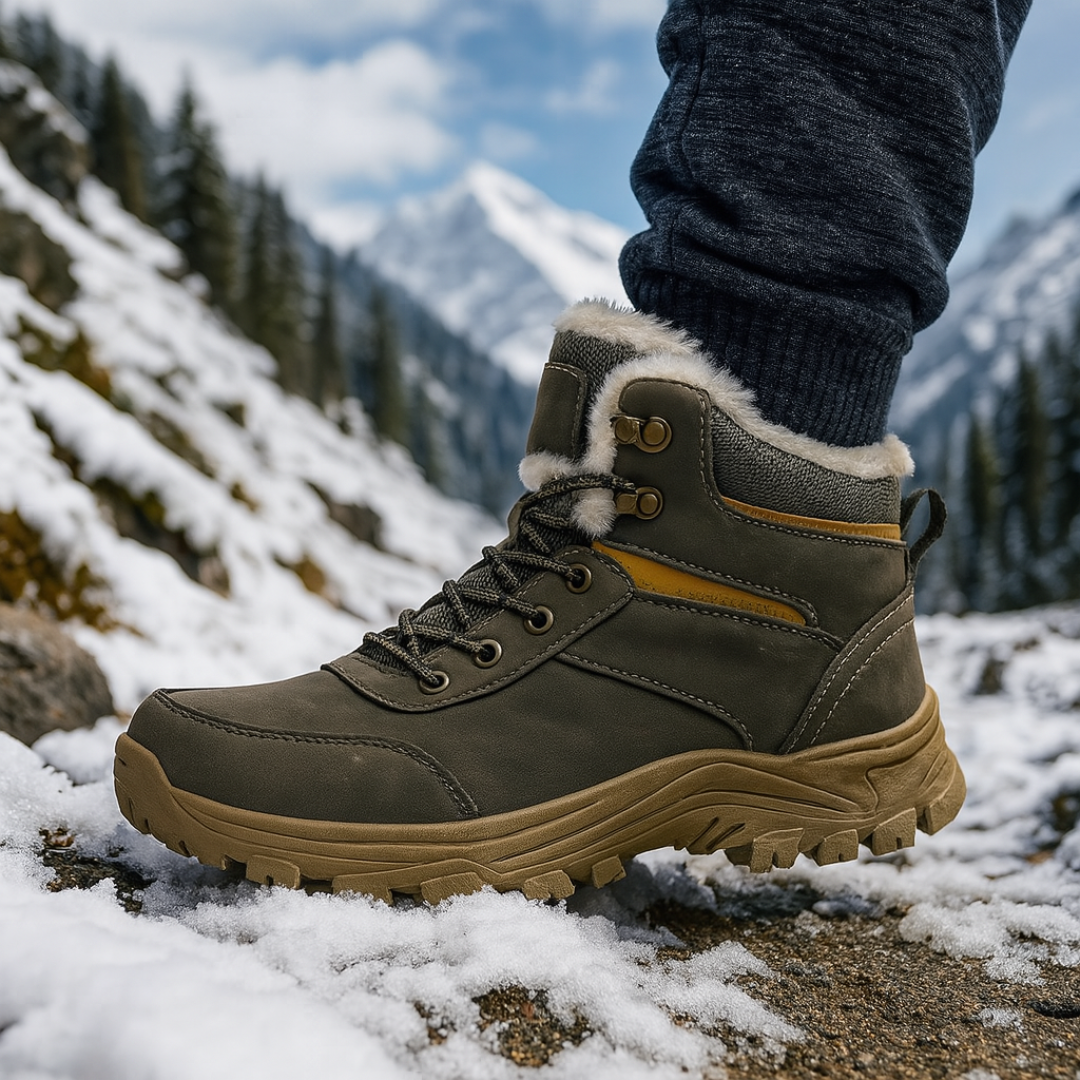 Winterstiefel Herren warm gefüttert – FrostTrekker