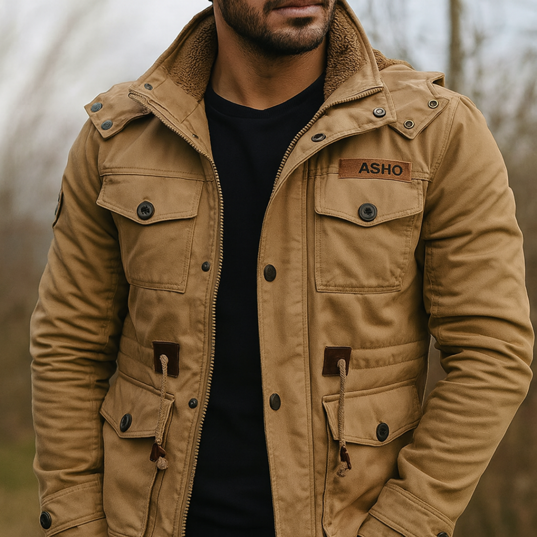 Herren Übergangsjacke mit warmem Futter & Multitaschen – UrbanTrek Jacket