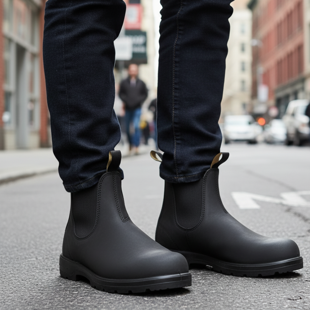 Orthopädische wasserdichte Walking-Schuhe im Chelsea-Design – DryStep Boots