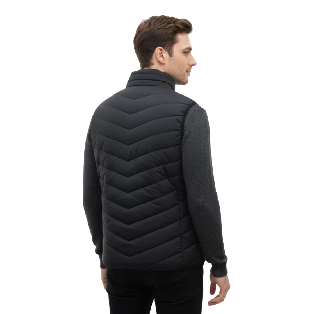 Beheizte Weste mit 11 Heizzonen & USB-C-Anschluss – Elektrische Heizweste für Herren & Damen