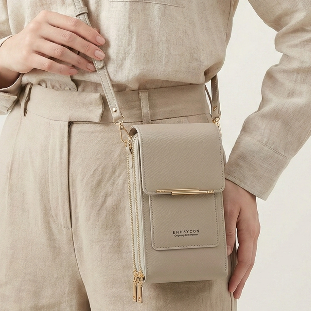 Nordspur | Kompakte PU-Crossbody-Tasche